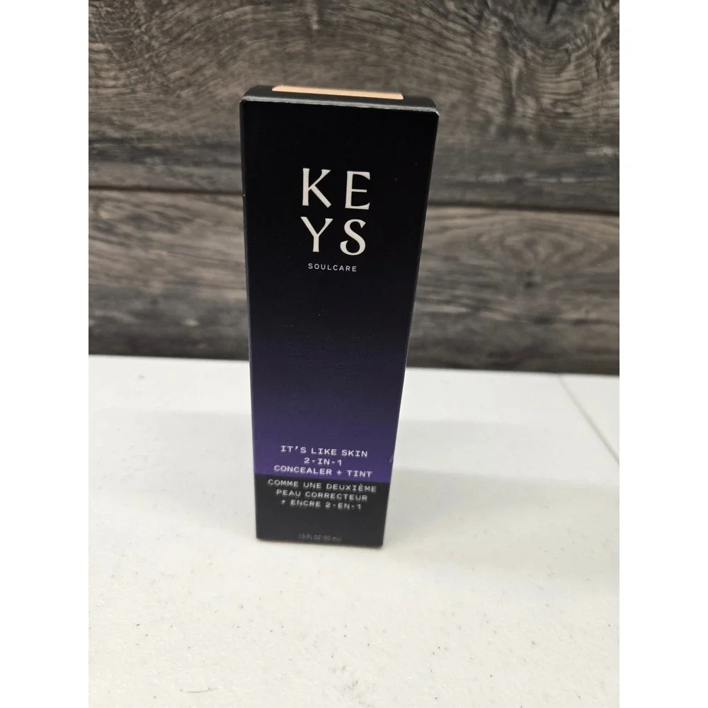 Keys Soulcare Its Like Skin 2-in-1 Concealer Tint 120 W Extra Light Warm 1oz